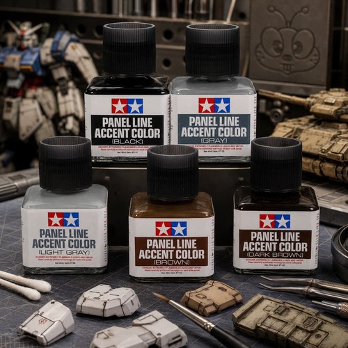 Tamiya panel line accent - tamiya,