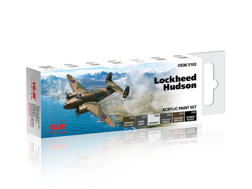 Icm 3102 acrylic paint set - icm,