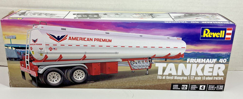 Revell fruehauf tanker - fruehauf, 40'