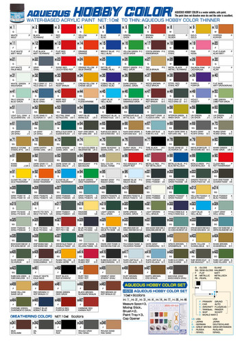 Gunze gsi color aqueous - gunze,