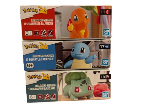 Pokemon bandai model kit - bandai,